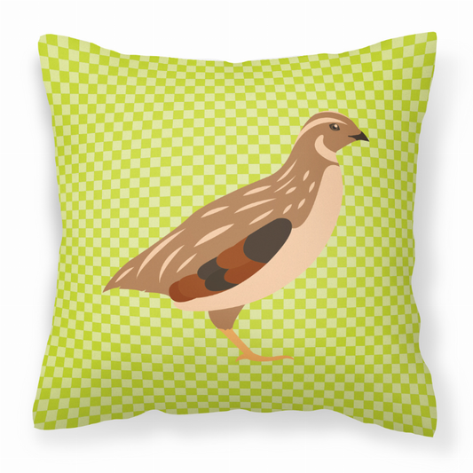 Animal Art Checkboard Design Fabric Decorative Pillow