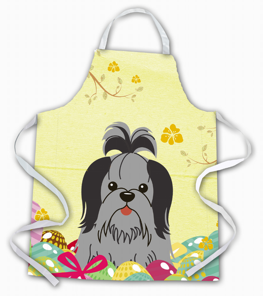 Easter Eggs Apron (Dog Breed Print)