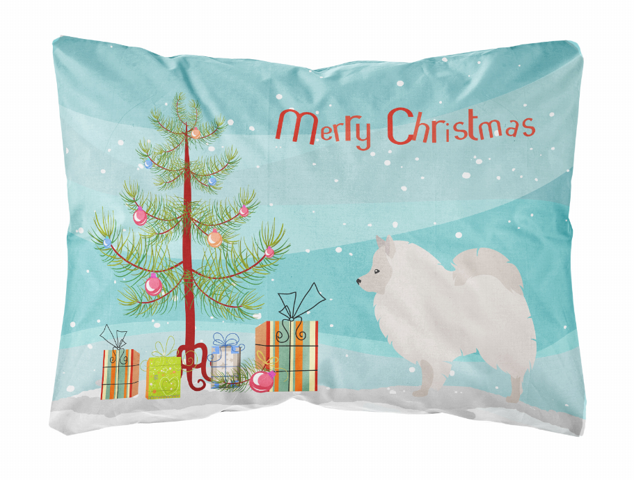 Christmas Tree Dog Art Canvas Fabric Decorative Pillow Style 2