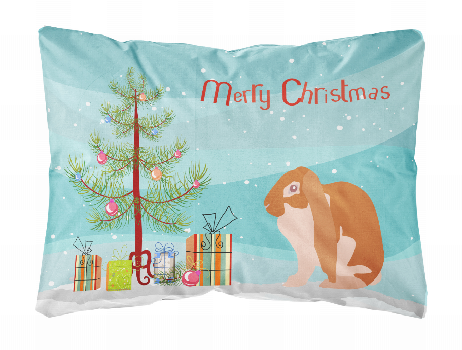 Merry Christmas Animal Art Fabric Decorative Pillow