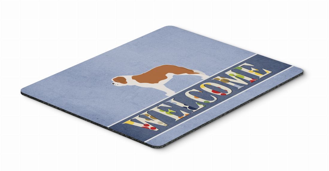 Dog Breed Welcome Mouse Pad, Hot Pad or Trivet