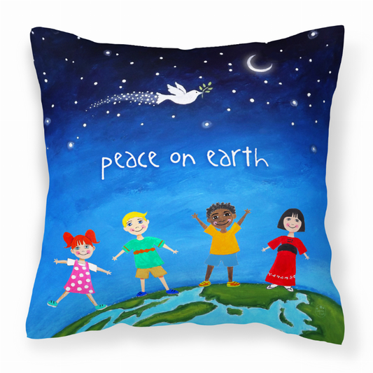 Quote Art Fabric Decorative Pillow