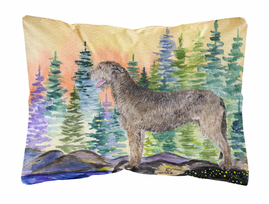 Dog Portrait/Landscape Painting Fabric Decorative Pillow