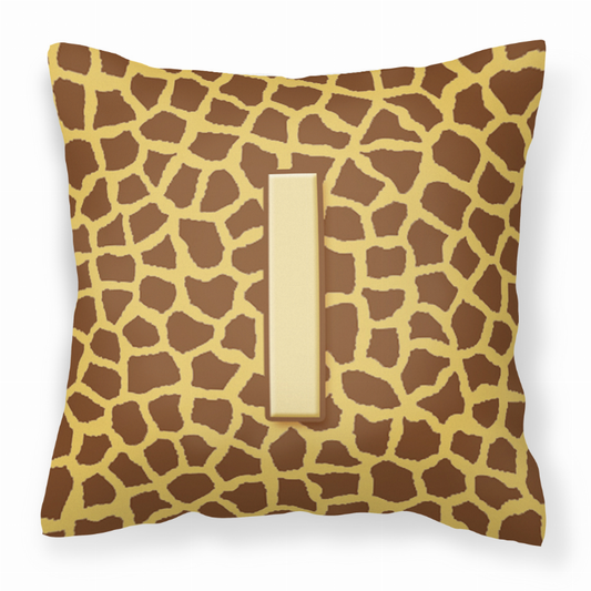 Monogram Letter Fabric Decorative Pillow