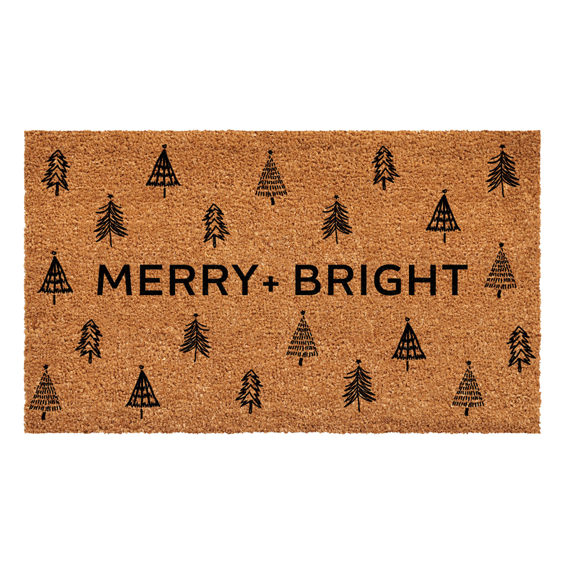 Calloway Mills Christmas Merry Tree Farm Doormat