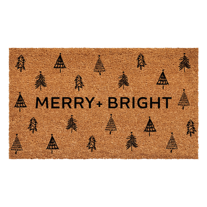 Calloway Mills Christmas Merry Tree Farm Doormat