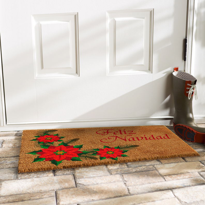 Calloway Mills Christmas Feliz Navidad Doormat