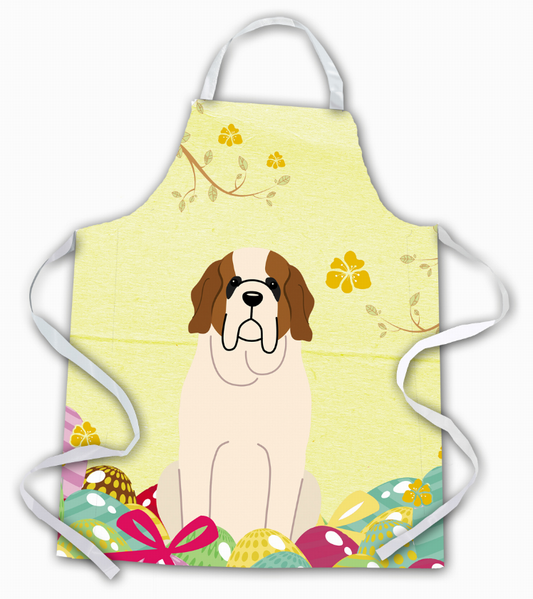 Easter Eggs Apron (Dog Breed Print)