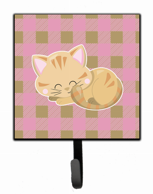 Cat Themed Art, Leash or Key Holder