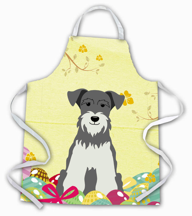 Easter Eggs Apron (Dog Breed Print)