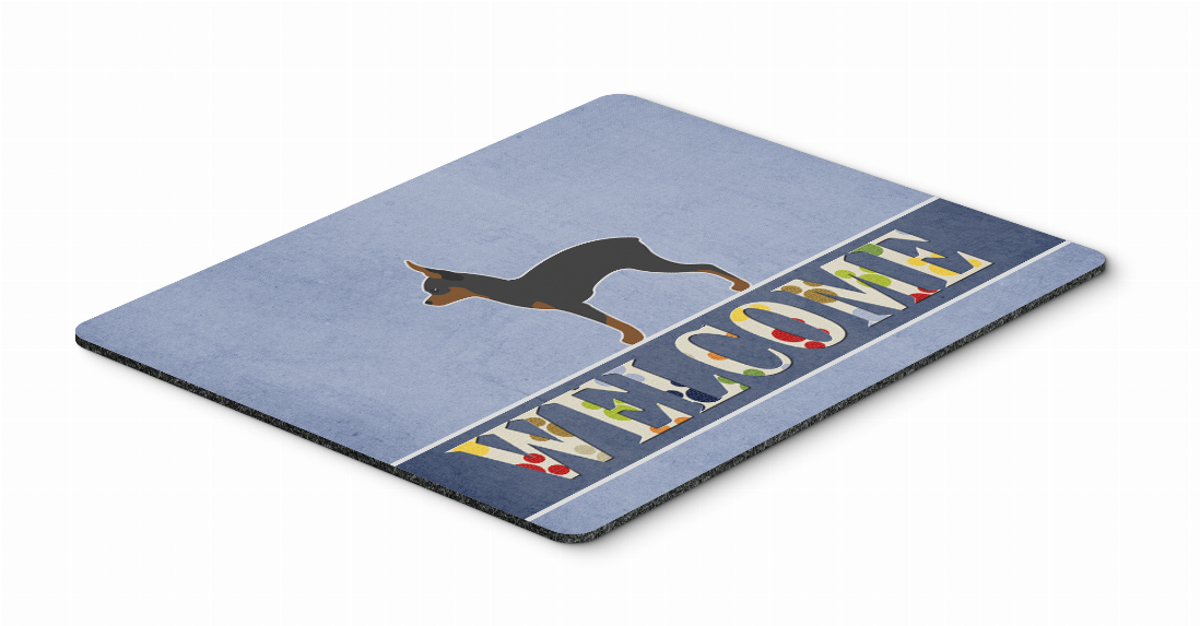 Dog Breed Welcome Mouse Pad, Hot Pad or Trivet