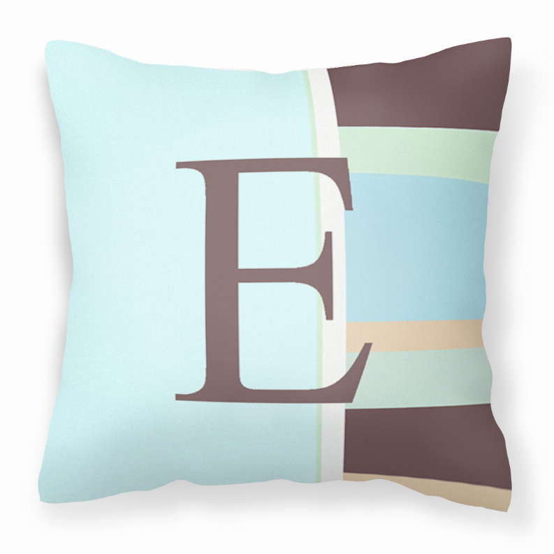 Monogram Letter Fabric Decorative Pillow