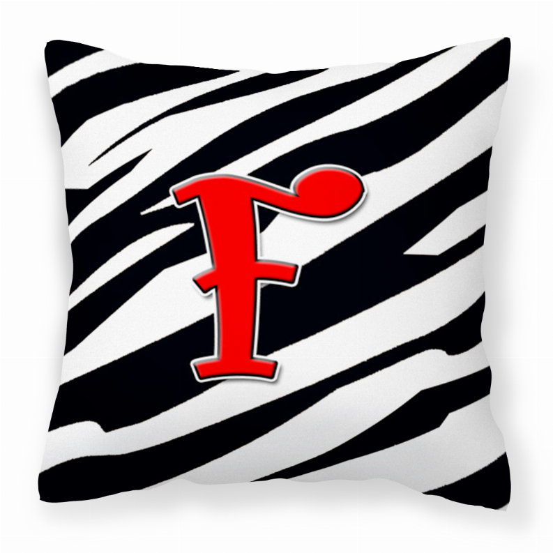 Monogram Letter Fabric Decorative Pillow