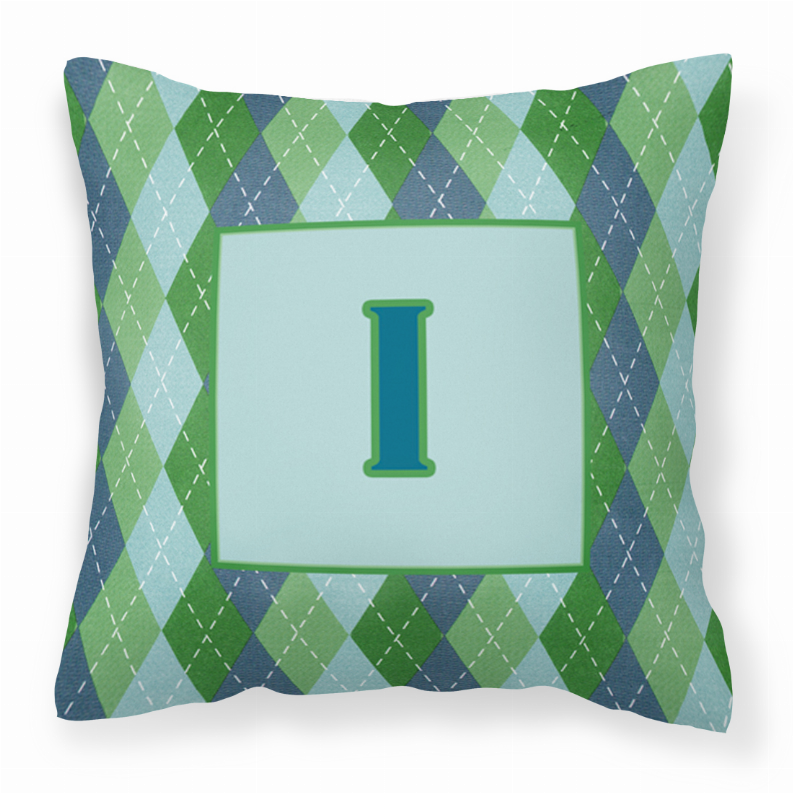 Monogram Letter Fabric Decorative Pillow