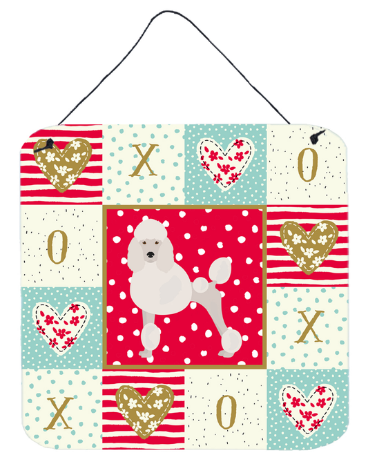 Poodle Love Wall or Door Hanging Prints