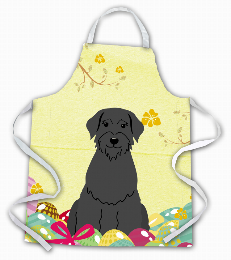 Easter Eggs Apron (Dog Breed Print)