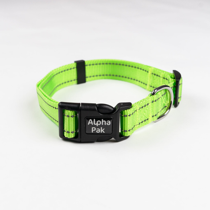 Appalachian Kiwi Green Dog Collar