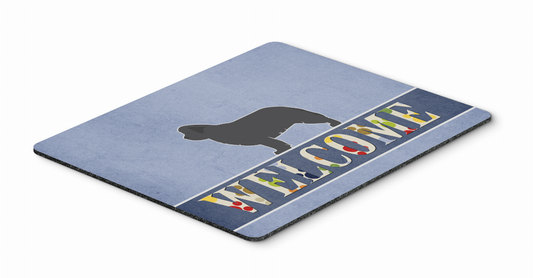 Dog Breed Welcome Mouse Pad, Hot Pad or Trivet