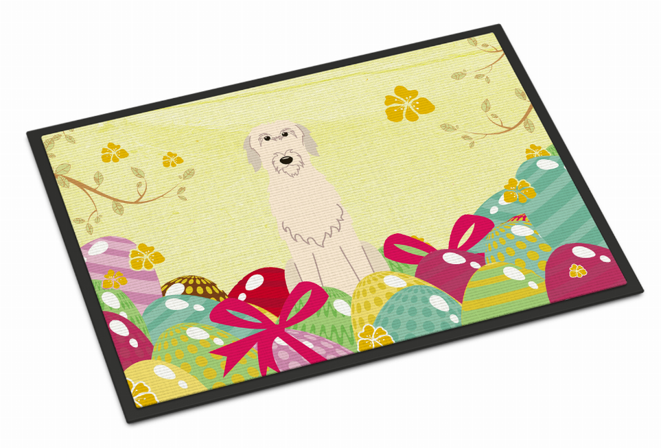 Easter Eggs Dog Art Indoor or Outdoor Mat