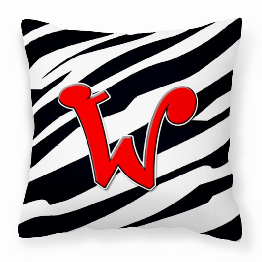 Monogram Letter Fabric Decorative Pillow