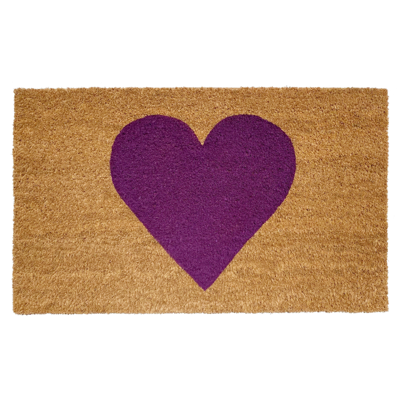 Calloway Mills  Purple Heart Doormat