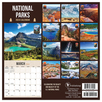 2024 National Parks Mini Calendar