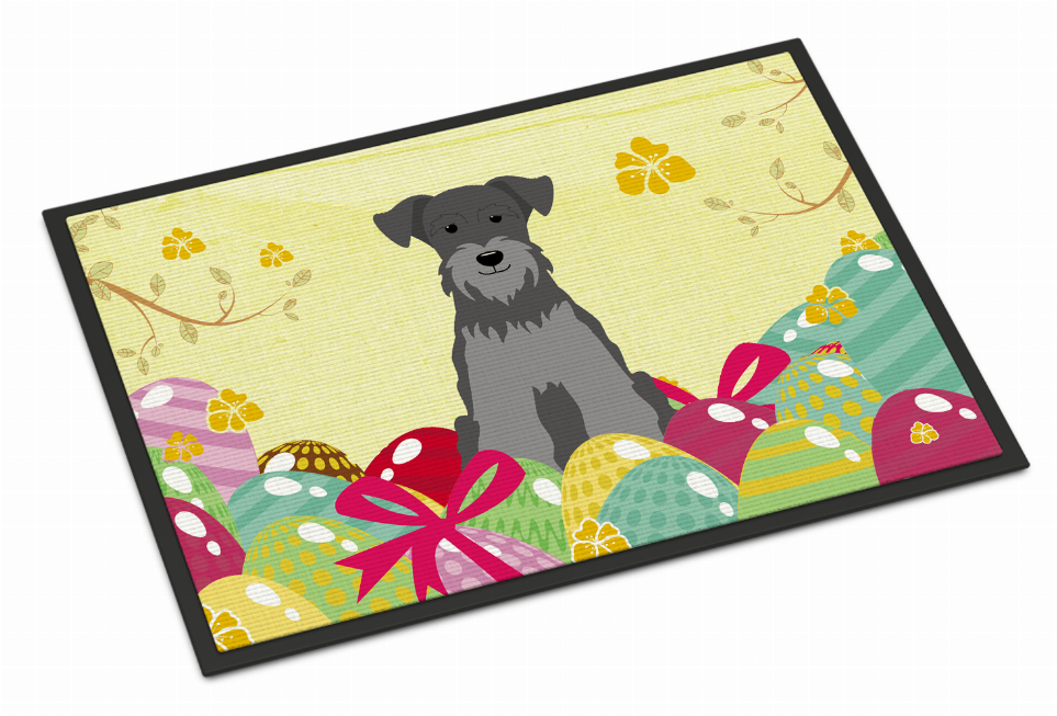 Easter Eggs Dog Art Indoor or Outdoor Mat