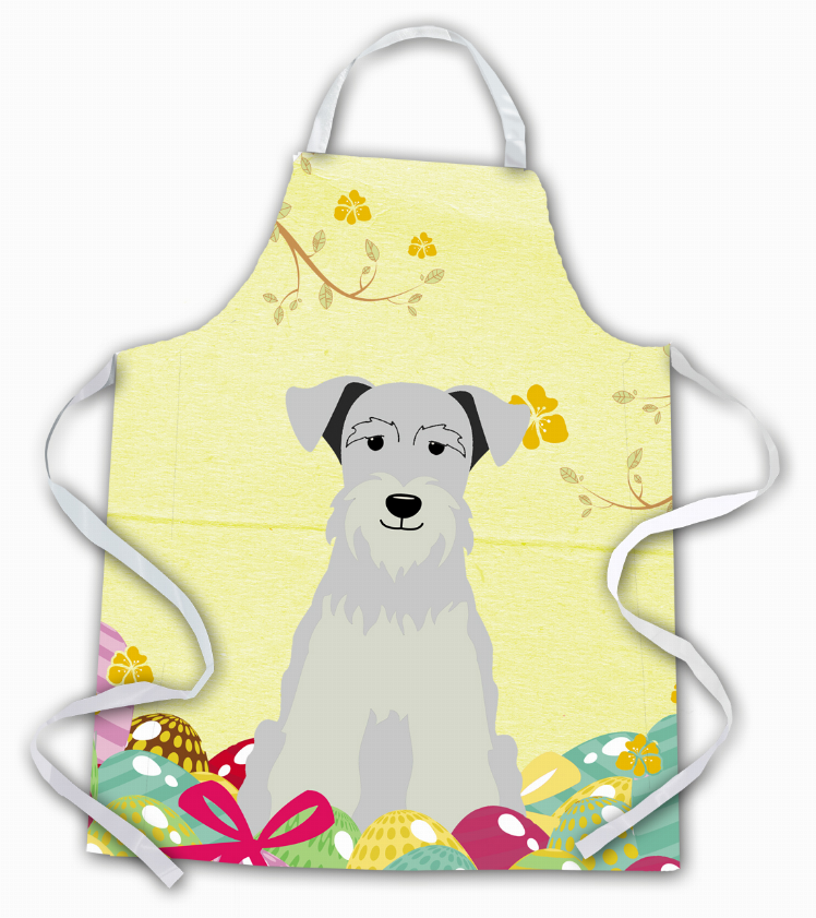 Easter Eggs Apron (Dog Breed Print)