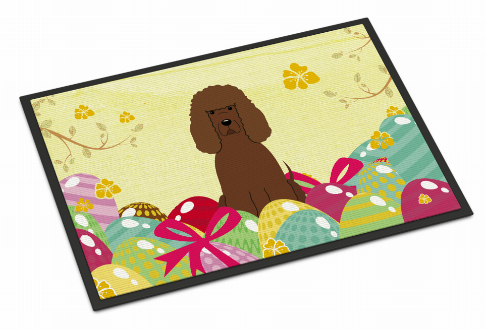 Easter Eggs Dog Art Indoor or Outdoor Mat