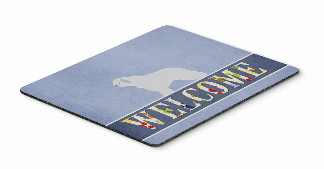 Dog Breed Welcome Mouse Pad, Hot Pad or Trivet