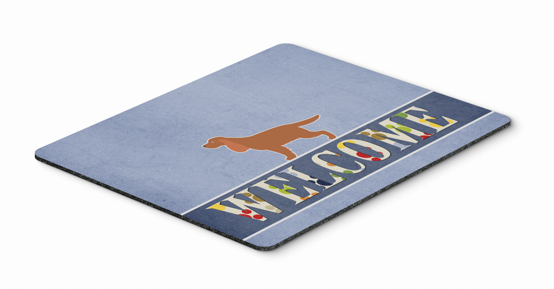 Dog Breed Welcome Mouse Pad, Hot Pad or Trivet