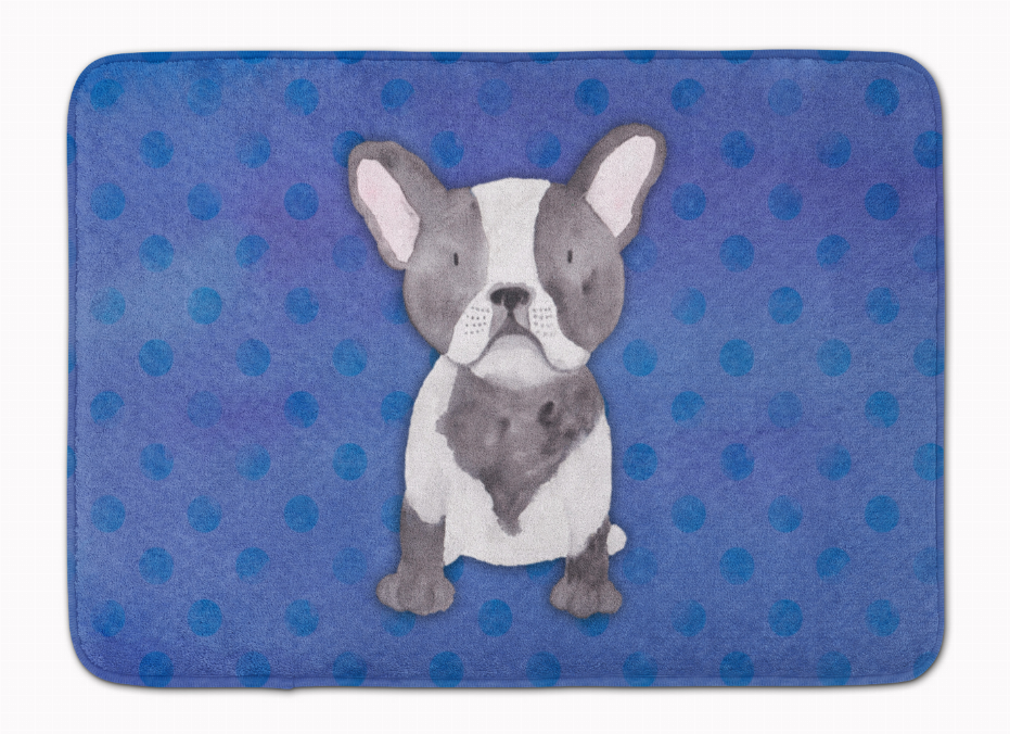 Polkadot Animal Watercolor Machine Washable Memory Foam Mat