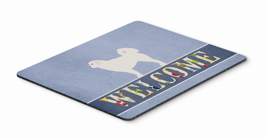 Dog Breed Welcome Mouse Pad, Hot Pad or Trivet