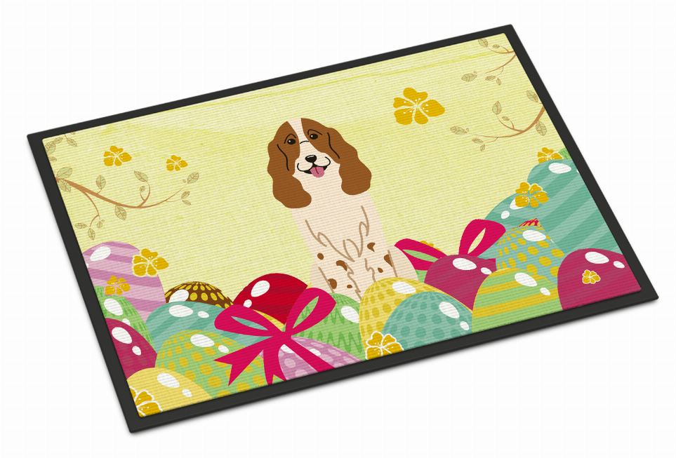 Easter Eggs Dog Art Indoor or Outdoor Mat