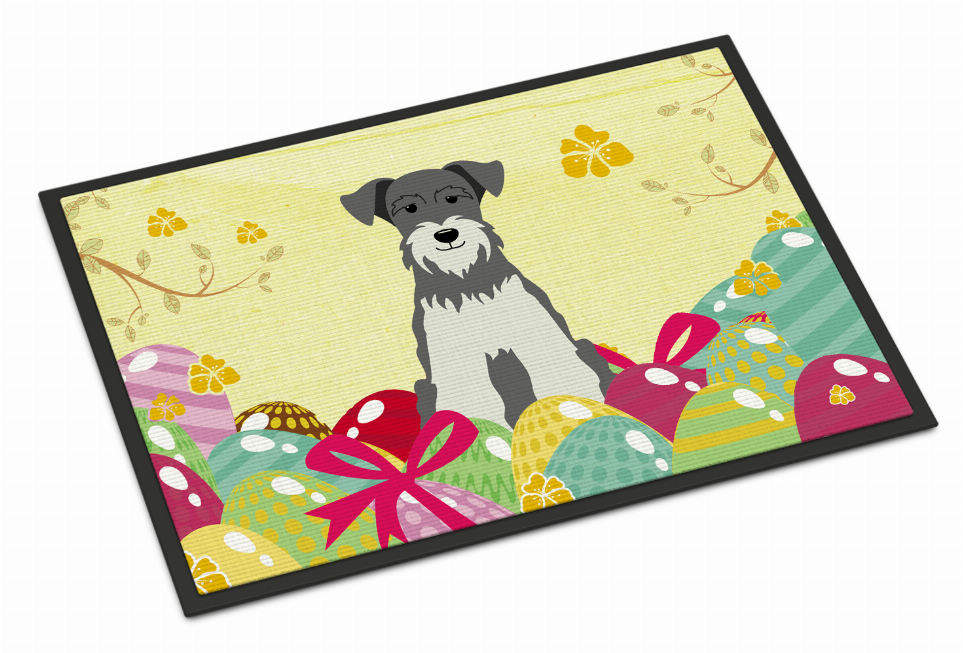 Easter Eggs Dog Art Indoor or Outdoor Mat