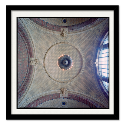 Courtside Market Grand Central - Interior Ceiling Framed Canvas