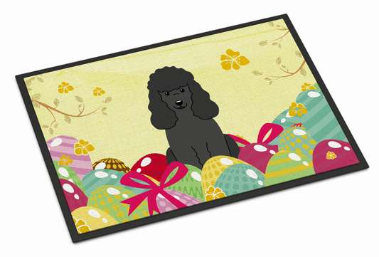 Easter Eggs Dog Art Indoor or Outdoor Mat