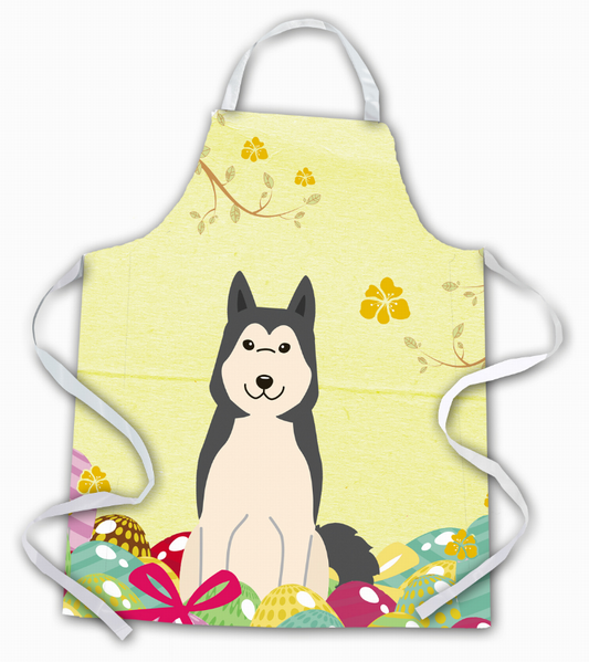 Easter Eggs Apron (Dog Breed Print)