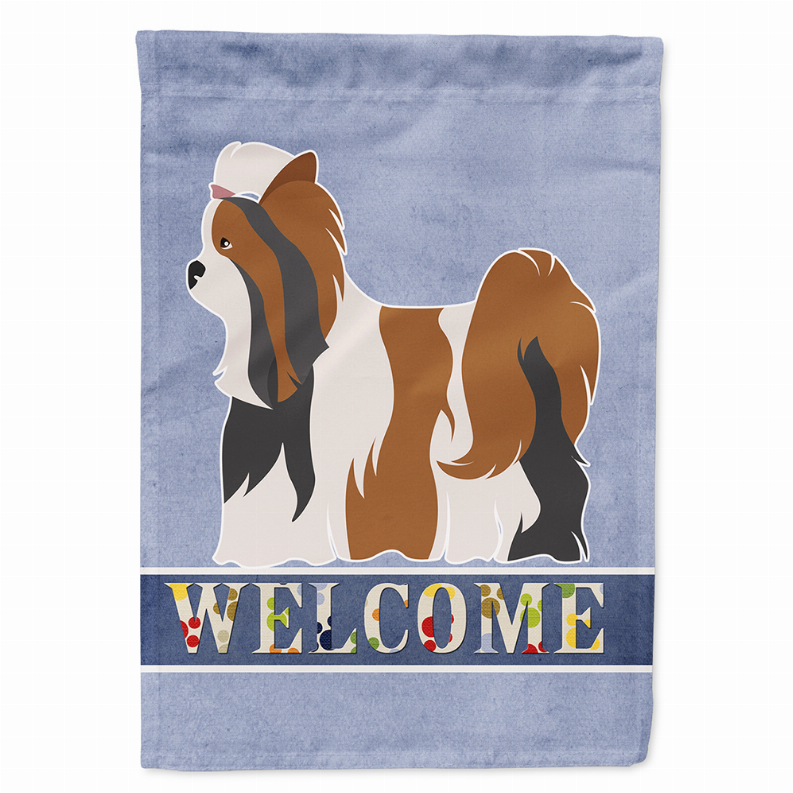 Dog Welcome Flag Garden Size