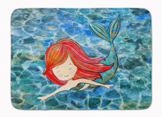 Mermaid/Merman Art Washable Memory Foam Mat