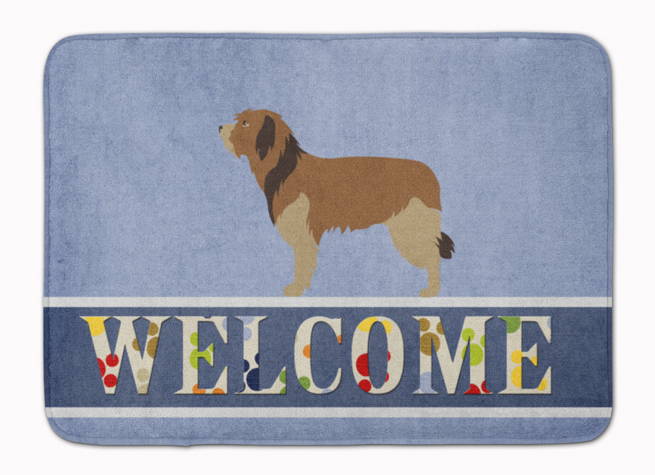 Dog Breed Themed Welcome Machine Washable Memory Foam Mat