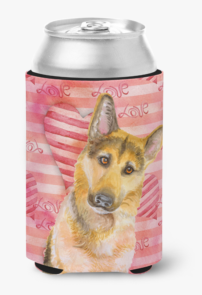 Love Design With Dog Can or Bottle Hugger