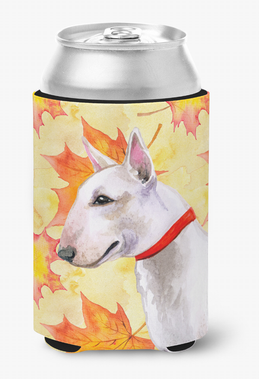 Dog With Fall Design Can or Bottle Hugger