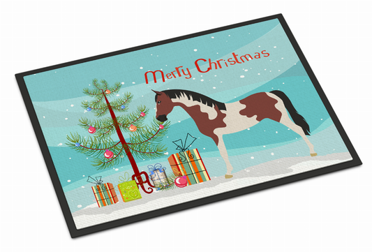 Horse Art Christmas Indoor or Outdoor Mat