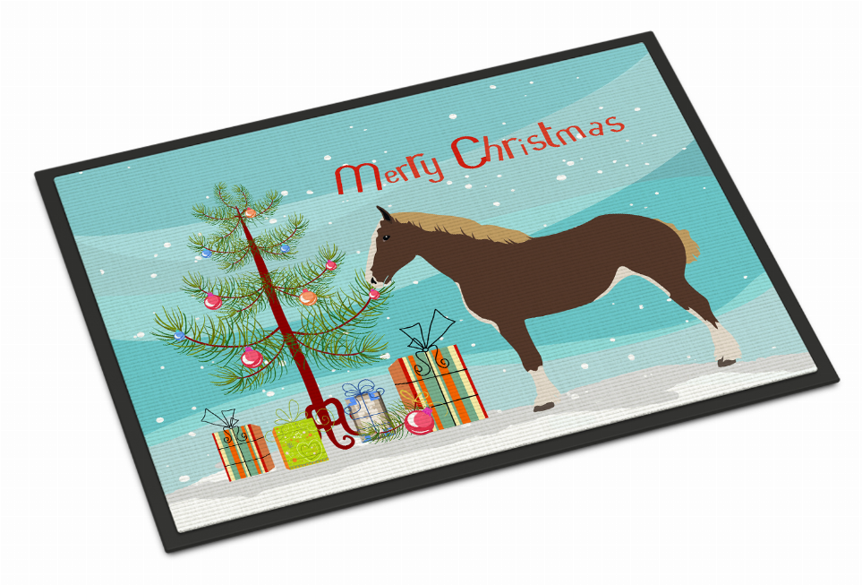 Horse Art Christmas Indoor or Outdoor Mat