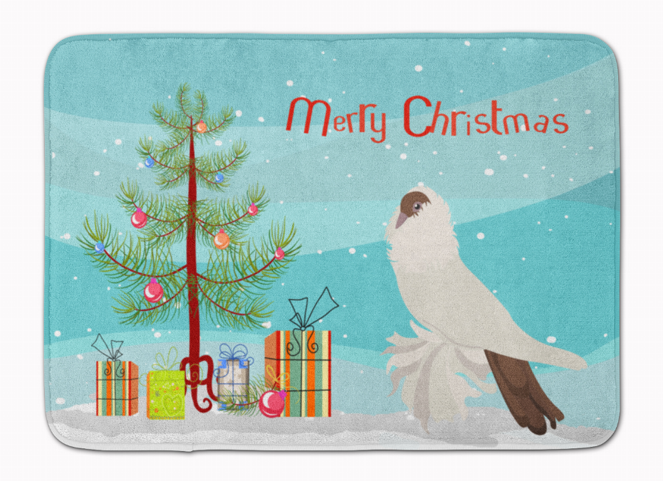 Pigeon/Dove Christmas Machine Washable Memory Foam Mat