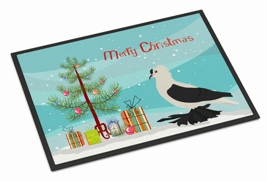 Pigeon Art Christmas Indoor or Outdoor Mat