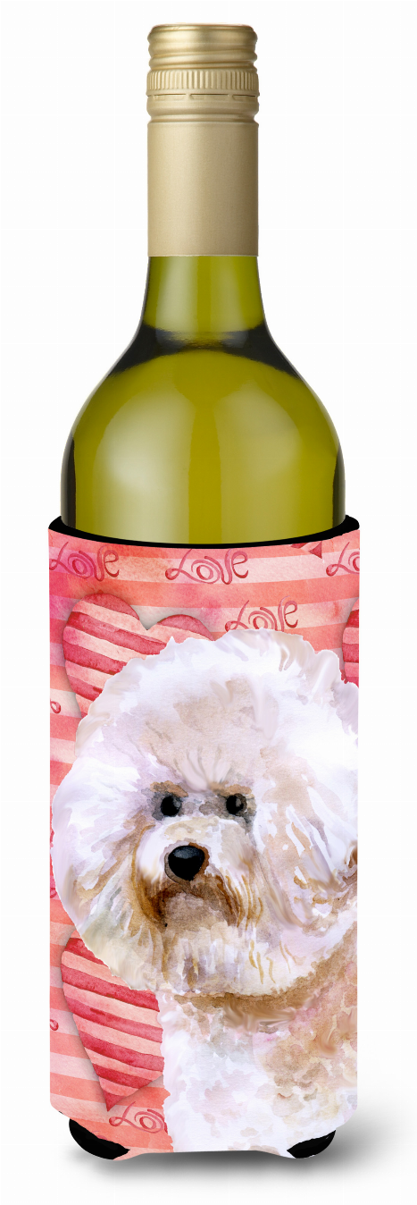 Dog with Love Design Wine Bottle Hugger