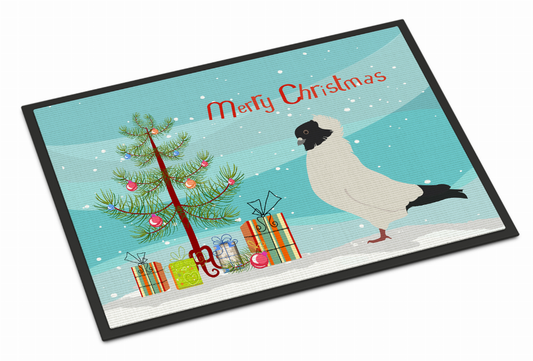 Pigeon Art Christmas Indoor or Outdoor Mat