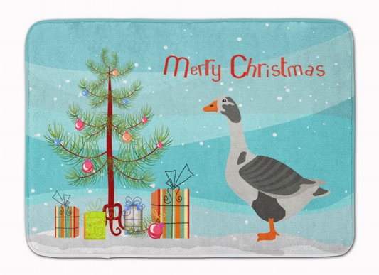 Goose Christmas Machine Washable Memory Foam Mat